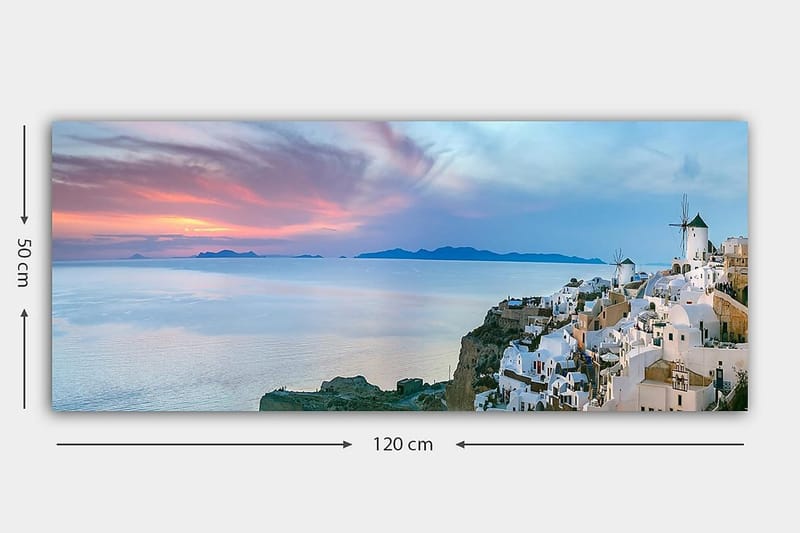 Canvasbilde YTY Landscape & Nature Flerfarget - 120x50 cm - Innredning - Bilder & kunst - Lerretsbilder