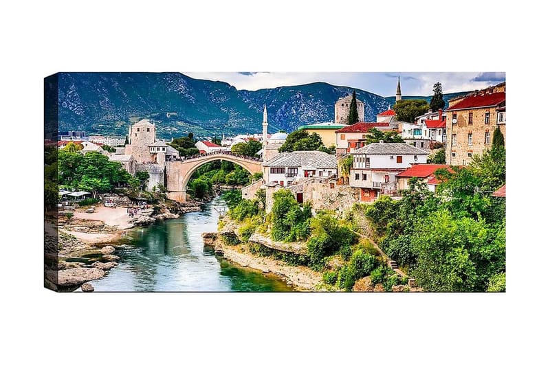 Canvasbilde YTY Landscape & Nature Flerfarget, 120x50 cm