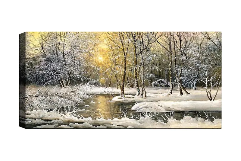 Canvasbilde YTY Landscape & Nature Flerfarget, 120x50 cm