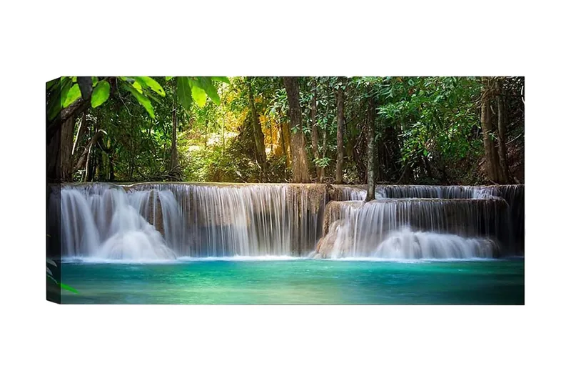 Canvasbilde YTY Landscape & Nature Flerfarget - 120x50 cm - Innredning - Bilder & kunst - Lerretsbilder