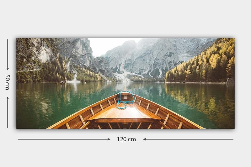 Canvasbilde YTY Landscape & Nature Flerfarget - 120x50 cm - Innredning - Bilder & kunst - Lerretsbilder