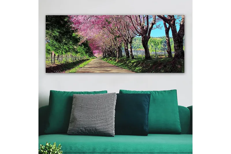Canvasbilde YTY Landscape & Nature Flerfarget - 120x50 cm - Innredning - Bilder & kunst - Lerretsbilder
