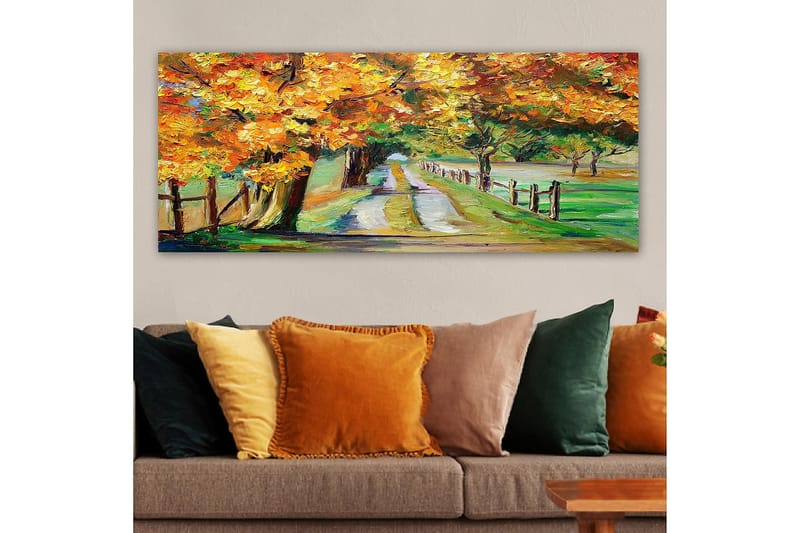 Canvasbilde YTY Landscape & Nature Flerfarget - 120x50 cm - Innredning - Bilder & kunst - Lerretsbilder