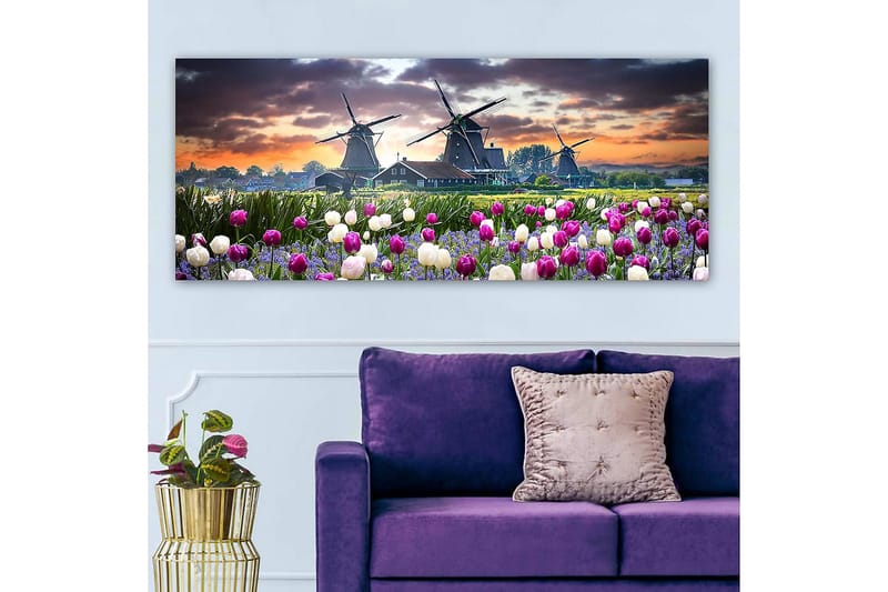 Canvasbilde YTY Landscape & Nature Flerfarget - 120x50 cm - Innredning - Bilder & kunst - Lerretsbilder