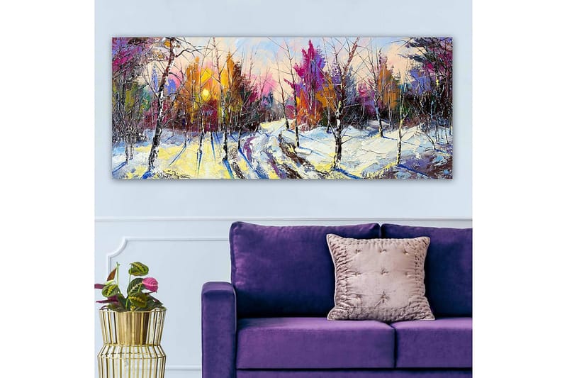 Canvasbilde YTY Landscape & Nature Flerfarget - 120x50 cm - Innredning - Bilder & kunst - Lerretsbilder