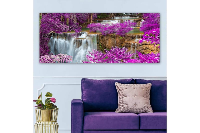 Canvasbilde YTY Landscape & Nature Flerfarget - 120x50 cm - Innredning - Bilder & kunst - Lerretsbilder