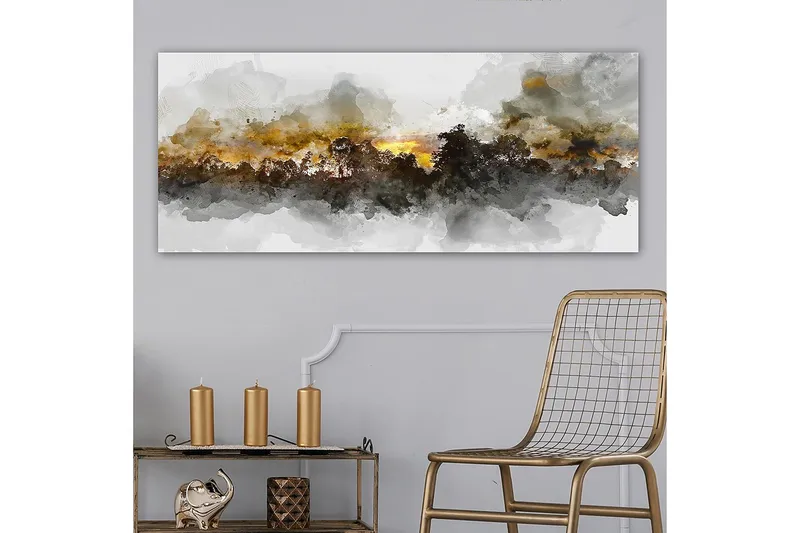 Canvasbilde YTY Landscape & Nature Flerfarget - 120x50 cm - Innredning - Bilder & kunst - Lerretsbilder