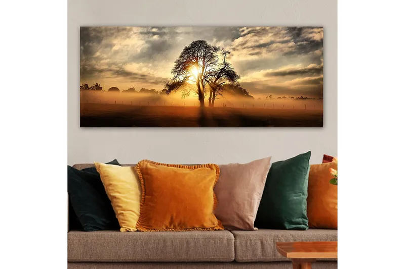 Canvasbilde YTY Landscape & Nature Flerfarget - 120x50 cm - Innredning - Bilder & kunst - Lerretsbilder