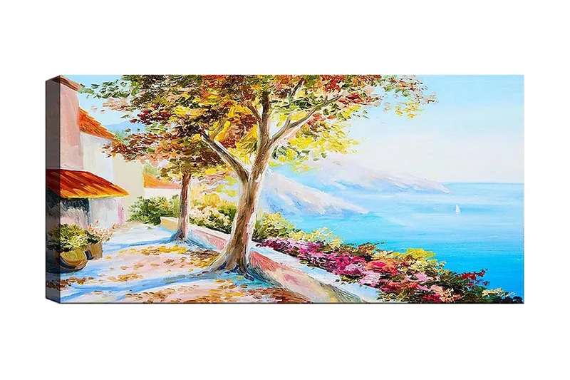 Canvasbilde YTY Landscape & Nature Flerfarget, 120x50 cm