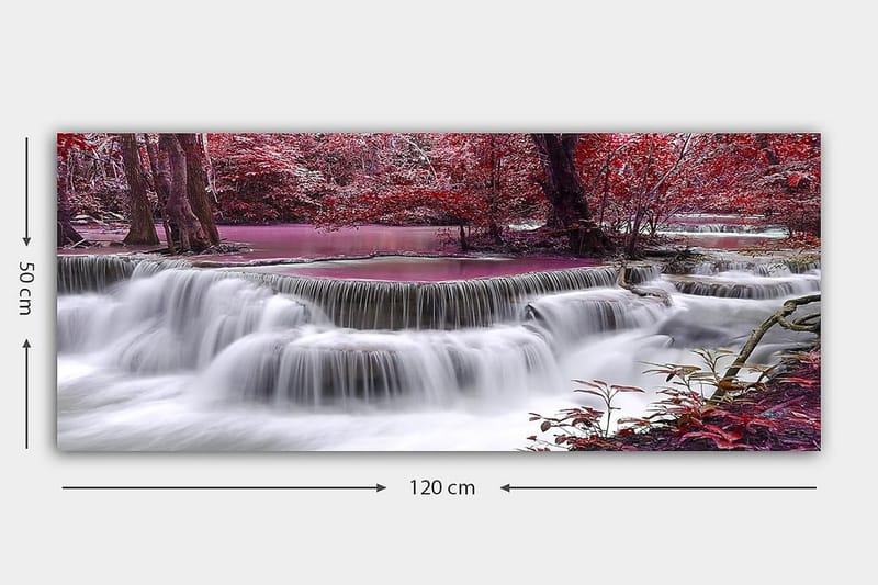 Canvasbilde YTY Landscape & Nature Flerfarget - 120x50 cm - Innredning - Bilder & kunst - Lerretsbilder