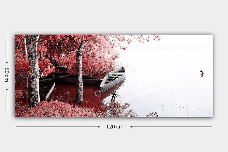 Canvasbilde YTY Landscape & Nature Flerfarget - 120x50 cm - Innredning - Bilder & kunst - Lerretsbilder