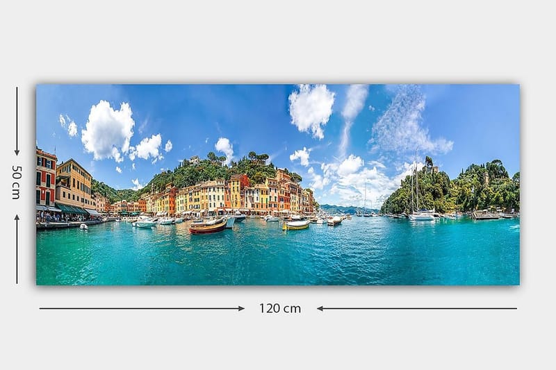 Canvasbilde YTY Landscape & Nature Flerfarget - 120x50 cm - Innredning - Bilder & kunst - Lerretsbilder