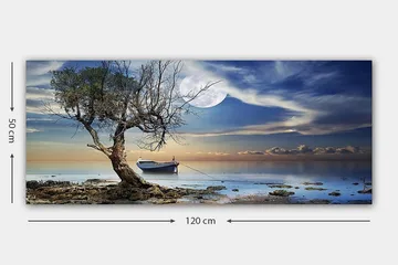 Canvasbilde YTY Landscape & Nature Flerfarget - 120x50 cm - Innredning - Bilder & kunst - Lerretsbilder