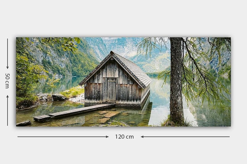 Canvasbilde YTY Landscape & Nature Flerfarget - 120x50 cm - Innredning - Bilder & kunst - Lerretsbilder