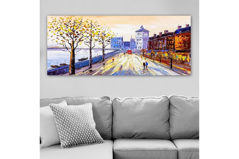 Canvasbilde YTY Landscape & Nature Flerfarget - 120x50 cm - Innredning - Bilder & kunst - Lerretsbilder