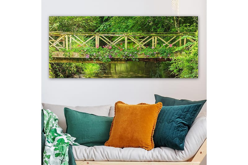 Canvasbilde YTY Landscape & Nature Flerfarget - 120x50 cm - Innredning - Bilder & kunst - Lerretsbilder