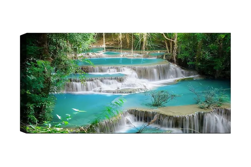 Canvasbilde YTY Landscape & Nature Flerfarget - 120x50 cm - Innredning - Bilder & kunst - Lerretsbilder