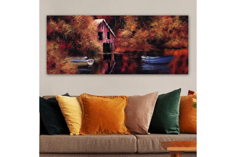 Canvasbilde YTY Landscape & Nature Flerfarget - 120x50 cm - Innredning - Bilder & kunst - Lerretsbilder