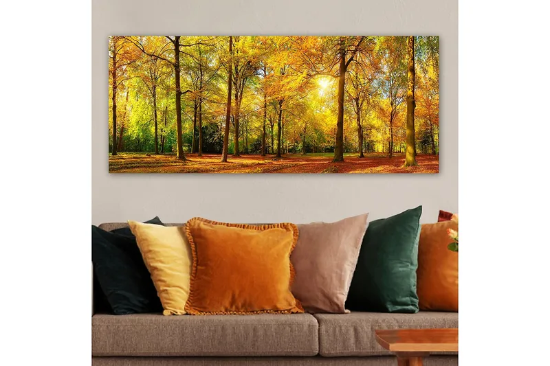 Canvasbilde YTY Landscape & Nature Flerfarget - 120x50 cm - Innredning - Bilder & kunst - Lerretsbilder