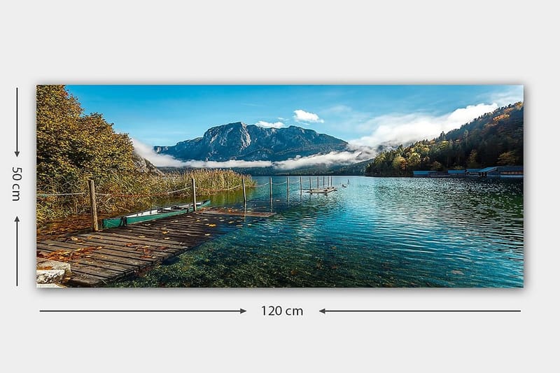 Canvasbilde YTY Landscape & Nature Flerfarget - 120x50 cm - Innredning - Bilder & kunst - Lerretsbilder