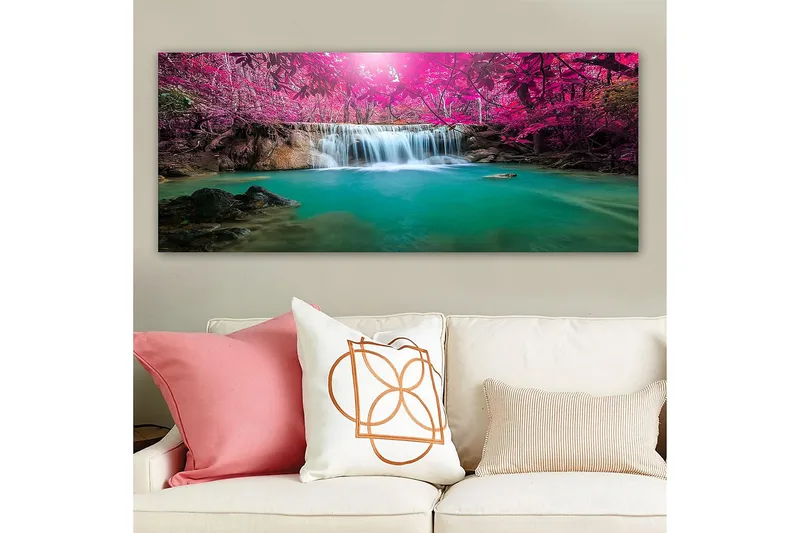 Canvasbilde YTY Landscape & Nature Flerfarget - 120x50 cm - Innredning - Bilder & kunst - Lerretsbilder