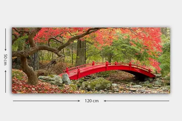 Canvasbilde YTY Landscape & Nature Flerfarget - 120x50 cm - Innredning - Bilder & kunst - Lerretsbilder