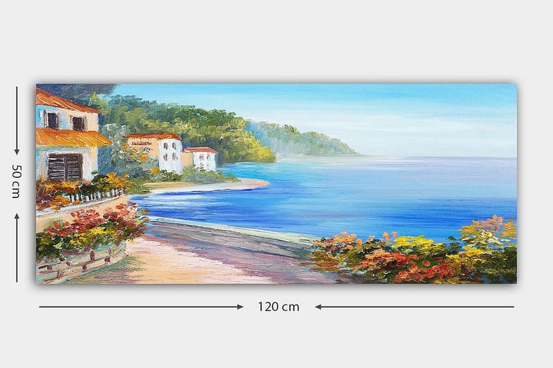 Canvasbilde YTY Landscape & Nature Flerfarget - 120x50 cm - Innredning - Bilder & kunst - Lerretsbilder