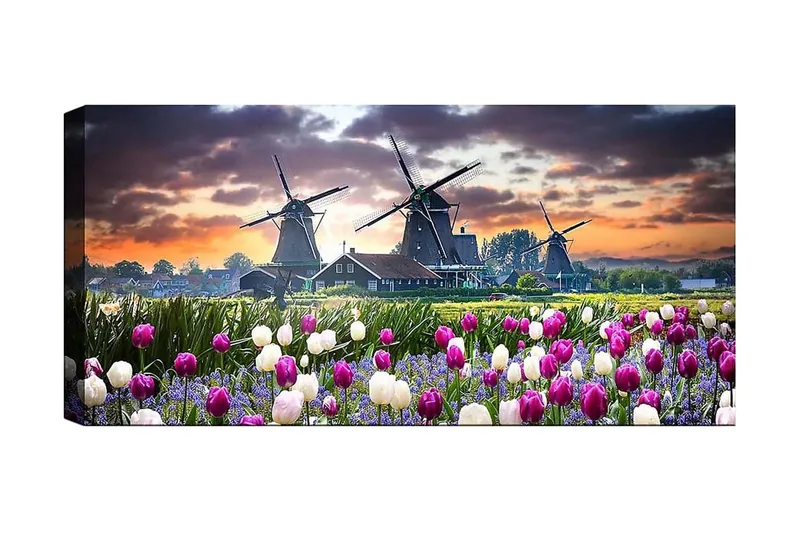 Canvasbilde YTY Landscape & Nature Flerfarget - 120x50 cm - Innredning - Bilder & kunst - Lerretsbilder