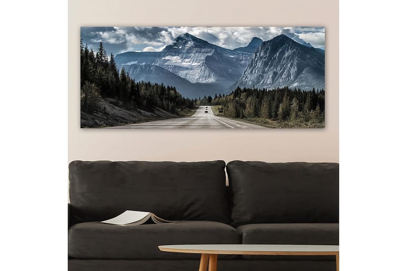Canvasbilde YTY Landscape & Nature Flerfarget - 120x50 cm - Innredning - Bilder & kunst - Lerretsbilder