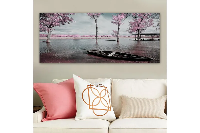 Canvasbilde YTY Landscape & Nature Flerfarget - 120x50 cm - Innredning - Bilder & kunst - Lerretsbilder