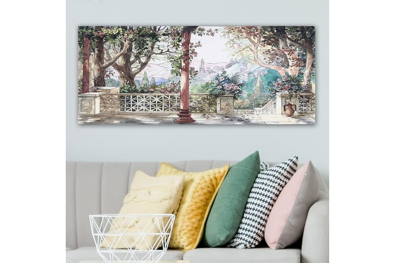 Canvasbilde YTY Landscape & Nature Flerfarget - 120x50 cm - Innredning - Bilder & kunst - Lerretsbilder