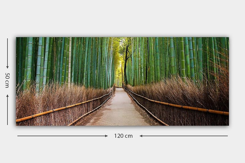 Canvasbilde YTY Landscape & Nature Flerfarget - 120x50 cm - Innredning - Bilder & kunst - Lerretsbilder