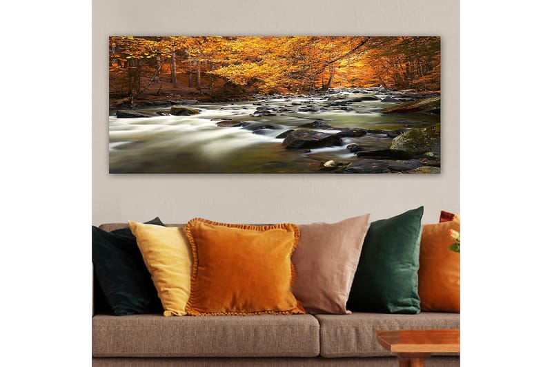 Canvasbilde YTY Landscape & Nature Flerfarget - 120x50 cm - Innredning - Bilder & kunst - Lerretsbilder