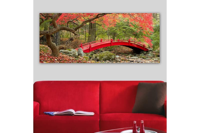 Canvasbilde YTY Landscape & Nature Flerfarget - 120x50 cm - Innredning - Bilder & kunst - Lerretsbilder