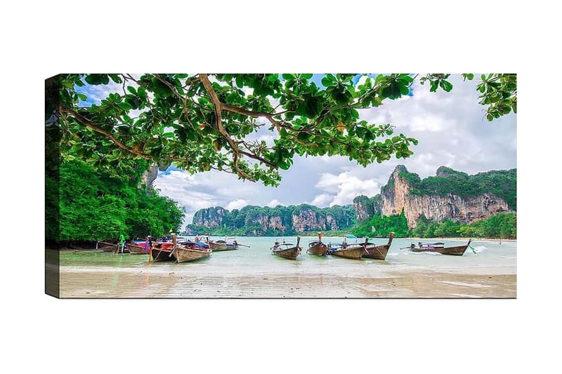 Canvasbilde YTY Landscape & Nature Flerfarget - 120x50 cm - Innredning - Bilder & kunst - Lerretsbilder