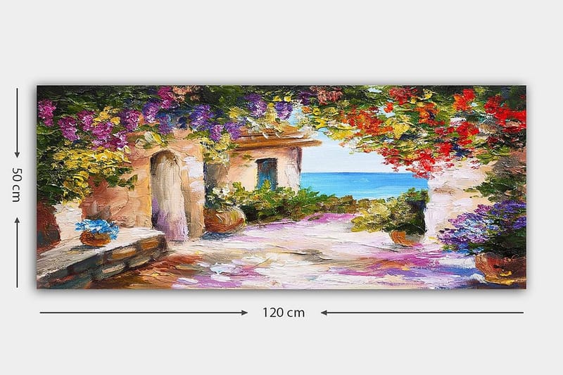 Canvasbilde YTY Landscape & Nature Flerfarget - 120x50 cm - Innredning - Bilder & kunst - Lerretsbilder