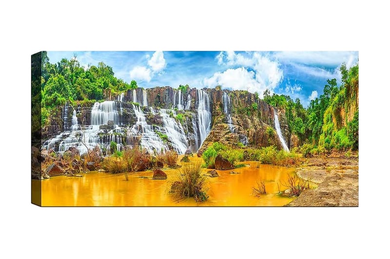 Canvasbilde YTY Landscape & Nature Flerfarget - 120x50 cm - Innredning - Bilder & kunst - Lerretsbilder