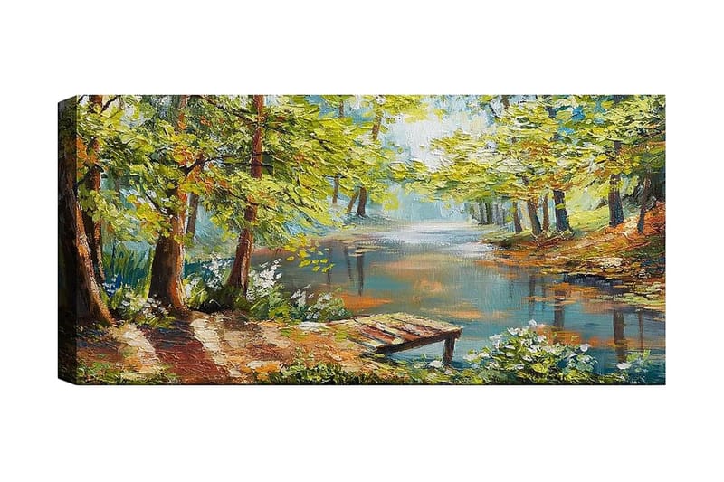 Canvasbilde YTY Landscape & Nature Flerfarget, 120x50 cm
