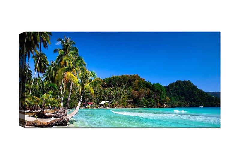 Canvasbilde YTY Landscape & Nature Flerfarget - 120x50 cm - Innredning - Bilder & kunst - Lerretsbilder