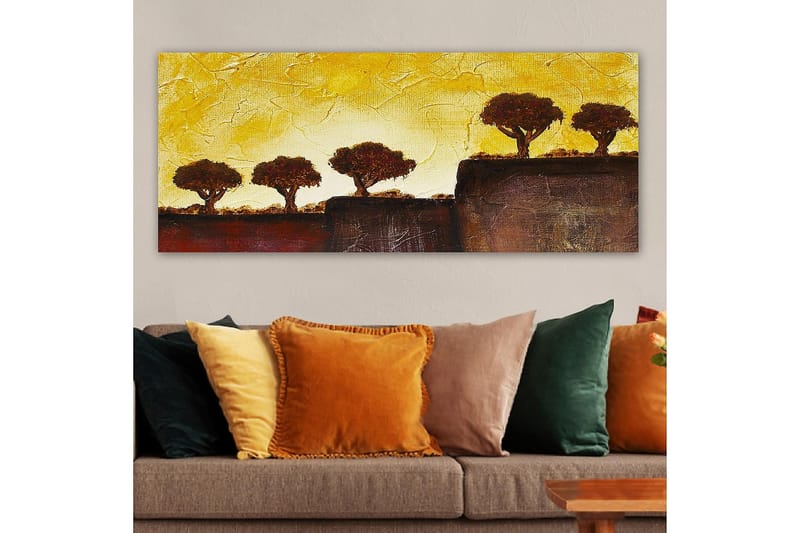 Canvasbilde YTY Landscape & Nature Flerfarget - 120x50 cm - Innredning - Bilder & kunst - Lerretsbilder