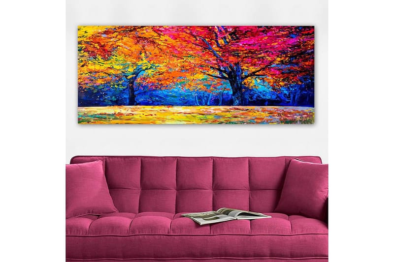 Canvasbilde YTY Landscape & Nature Flerfarget - 120x50 cm - Innredning - Bilder & kunst - Lerretsbilder