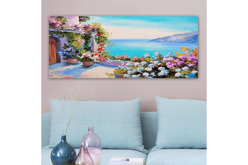 Canvasbilde YTY Landscape & Nature Flerfarget - 120x50 cm - Innredning - Bilder & kunst - Lerretsbilder