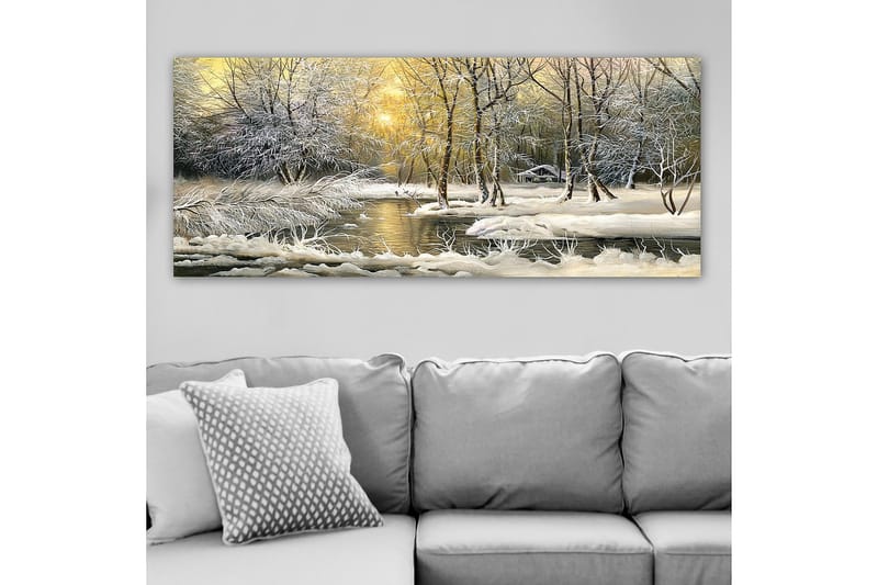 Canvasbilde YTY Landscape & Nature Flerfarget - 120x50 cm - Innredning - Bilder & kunst - Lerretsbilder