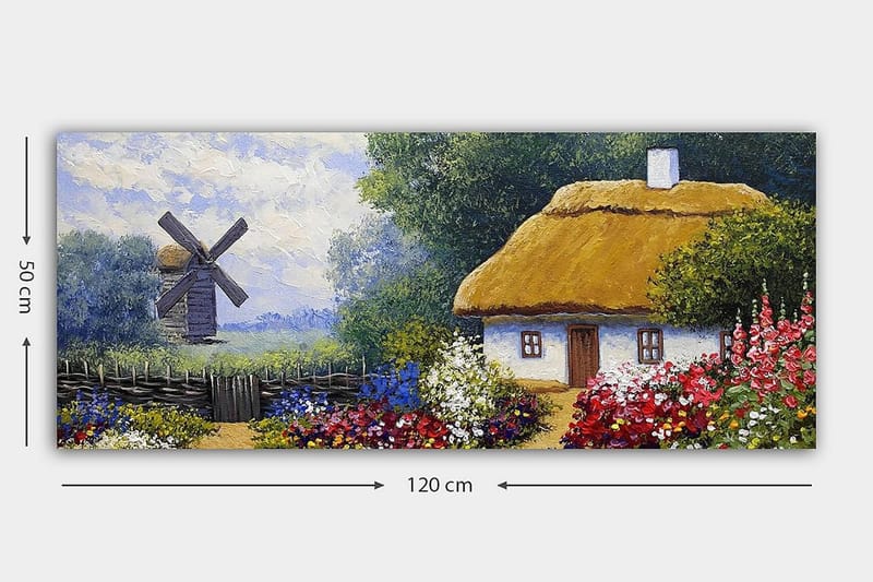 Canvasbilde YTY Landscape & Nature Flerfarget - 120x50 cm - Innredning - Bilder & kunst - Lerretsbilder
