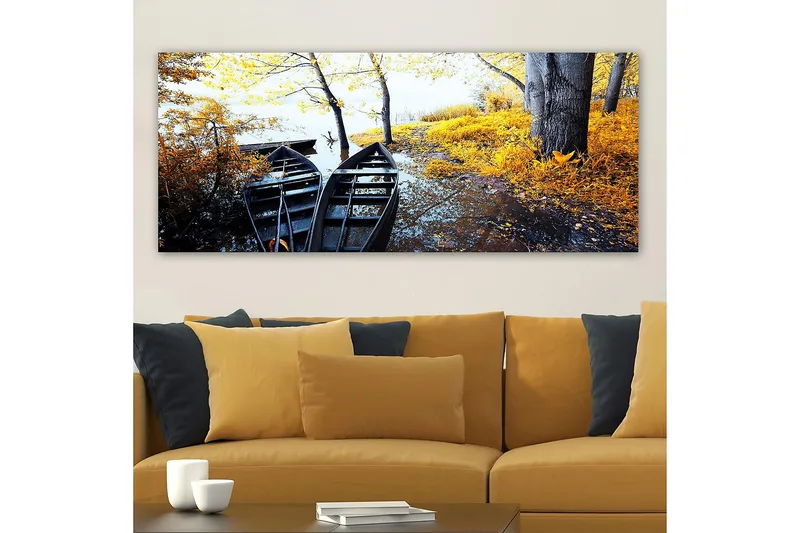 Canvasbilde YTY Landscape & Nature Flerfarget - 120x50 cm - Innredning - Bilder & kunst - Lerretsbilder