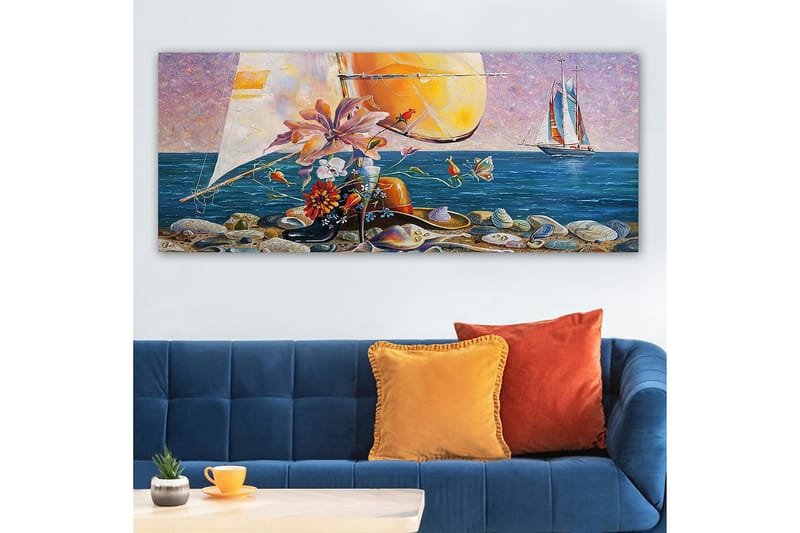 Canvasbilde YTY Landscape & Nature Flerfarget - 120x50 cm - Innredning - Bilder & kunst - Lerretsbilder