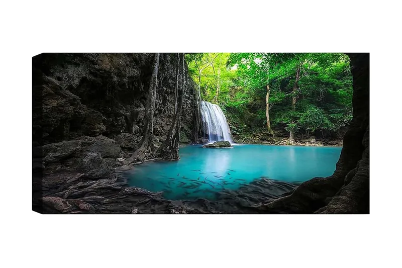 Canvasbilde YTY Landscape & Nature Flerfarget, 120x50 cm