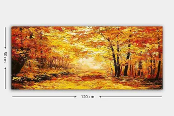 Canvasbilde YTY Landscape & Nature Flerfarget - 120x50 cm - Innredning - Bilder & kunst - Lerretsbilder