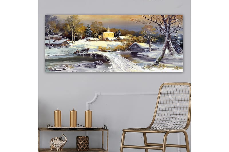 Canvasbilde YTY Landscape & Nature Flerfarget - 120x50 cm - Innredning - Bilder & kunst - Lerretsbilder