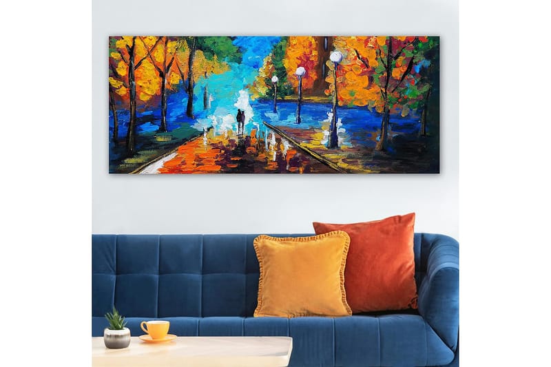 Canvasbilde YTY Landscape & Nature Flerfarget - 120x50 cm - Innredning - Bilder & kunst - Lerretsbilder